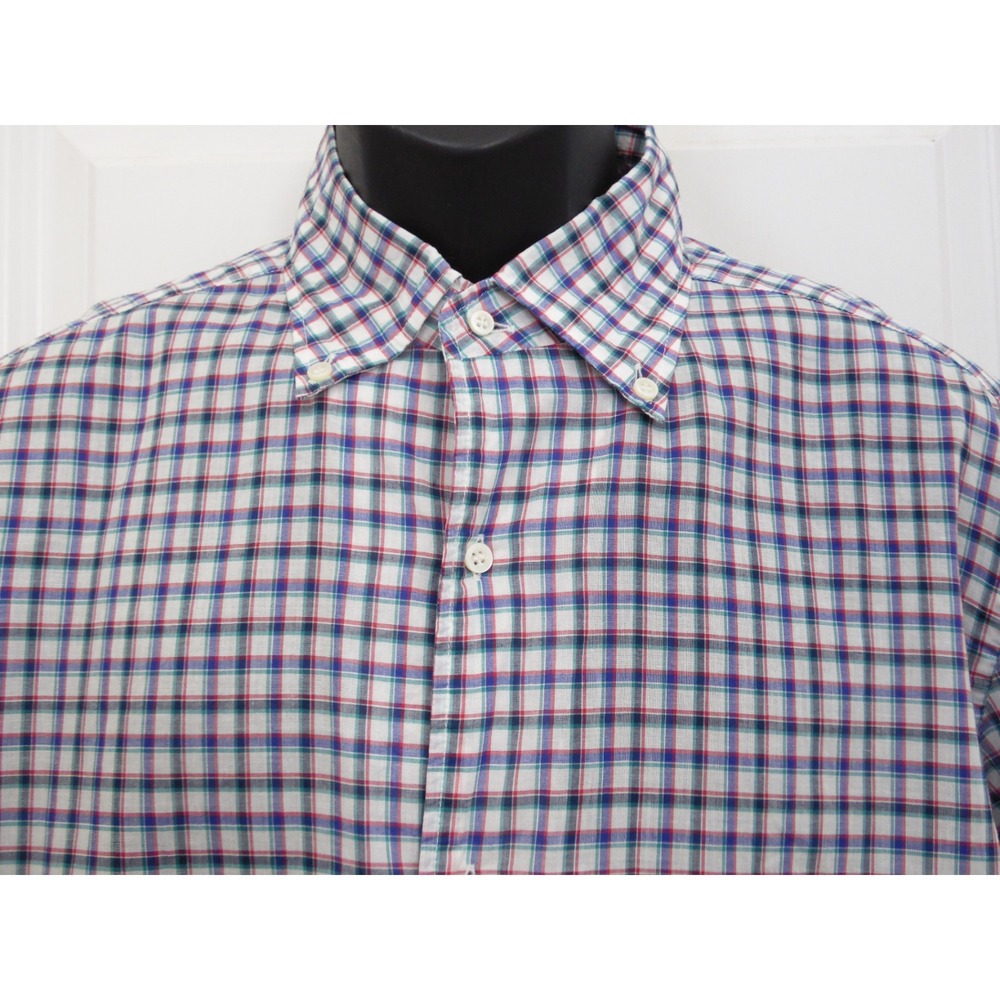 Hombre Nino Mens Multicolor Long Sleeve Cotton Button Up Front Shirt Size L/XL - Picture 3 of 11